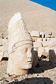 Nemrut Dagi Milli Parki, the tomb of King  Antiochos I, west terrace 